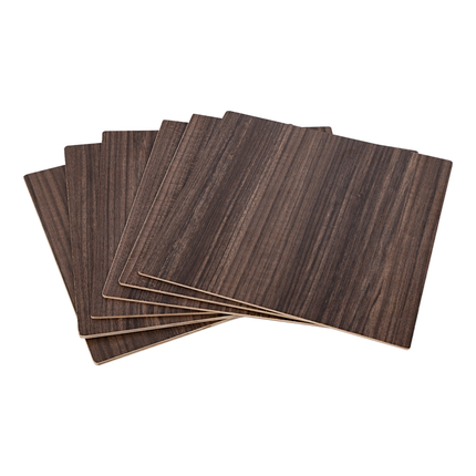Creality Falcon Series Walnuss-Sperrholzplatten 300 x 300 x 3mm - 10 Stück