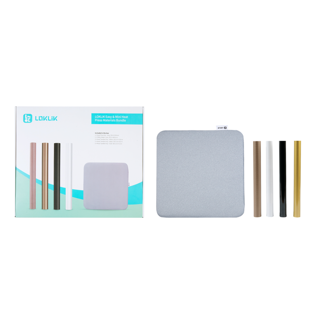 LOKLiK Starter Pack for Mini and Easy Heat Press