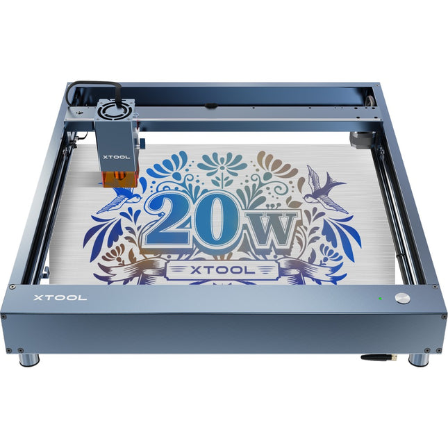 xTool D1 Pro 20W – Dioden-Laser-Gravier- und Schneidemaschine für Heimwerker mit höherer Präzision