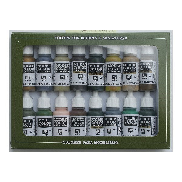 Vallejo Acrylic Model Color Set German WWII Camo (16)