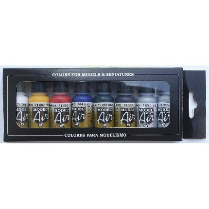 Vallejo Airbrush Color Set 8 Stück