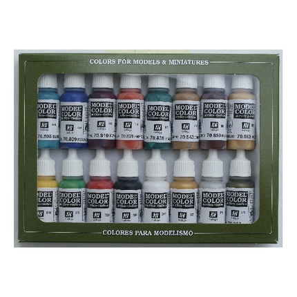 Vallejo Acryl Model Color Set Antike/Mittelalter (16)