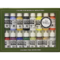 Vallejo Acrylic Model Color Set U.S.A Basic (16)