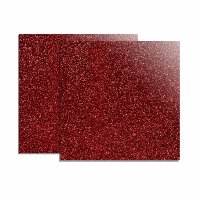 xTool Fogli Acrilici Glitter Rossi 3 mm - 2 pezzi