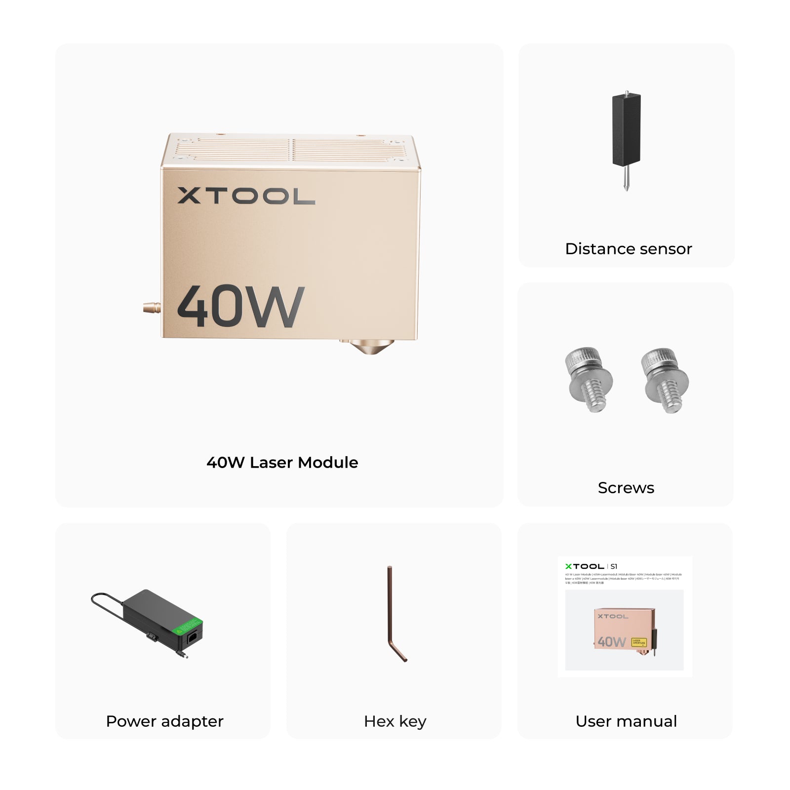 xTool 40W Laser Module per S1