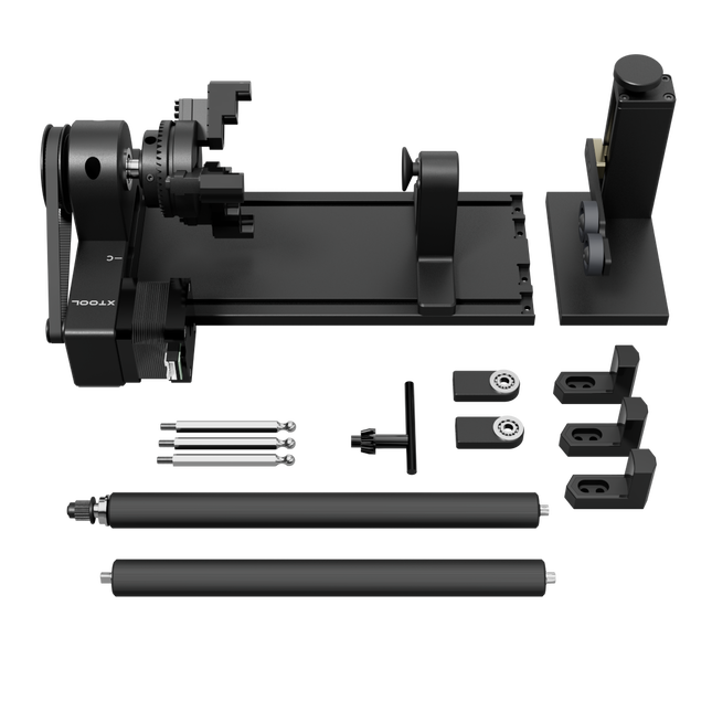xTool RA2 Pro – 4-in-1-Rotationsaufsatz für Lasergravierer