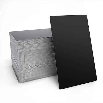 xTool Frosted Black Aluminum Business Cards 300pcs