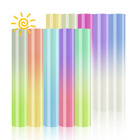 xTool Sun Color Changing Heat Transfer Vinyl - 20-pack