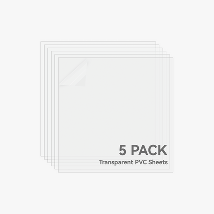 0.3mm Transparent PVC Foglio (5pz)