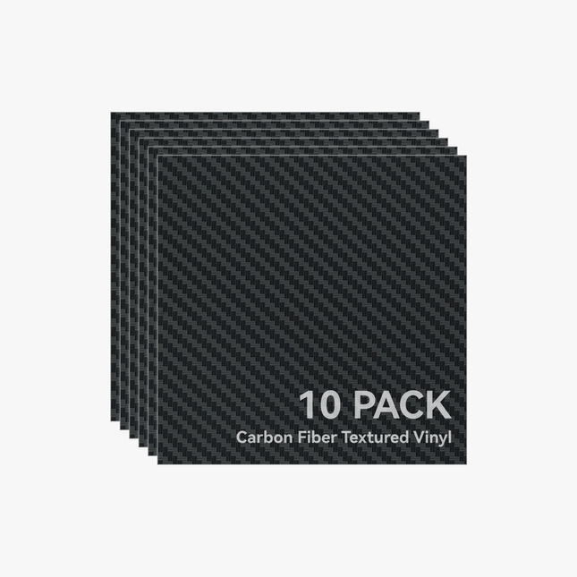 Carbon Fiber Testurizzato Removable Vinile (10pz)